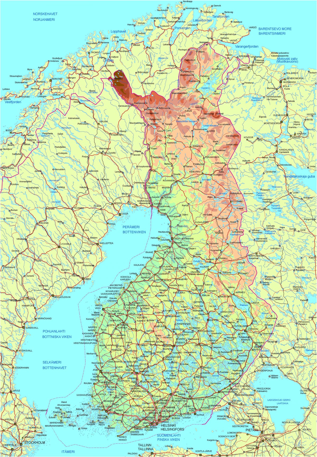 Mapi Finske put