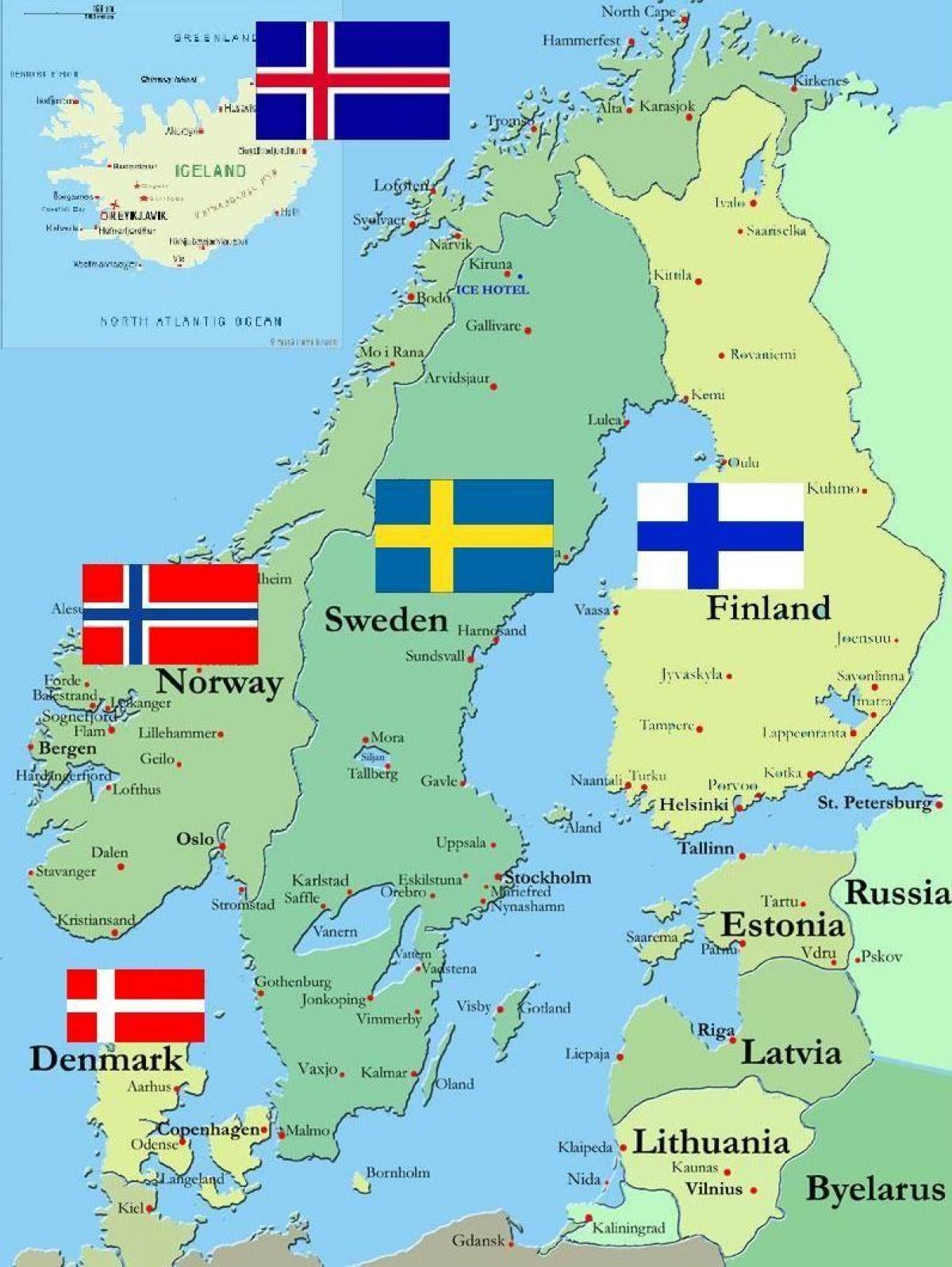 Finska u mapu svijet