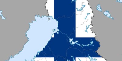 Finska mapu zastavu