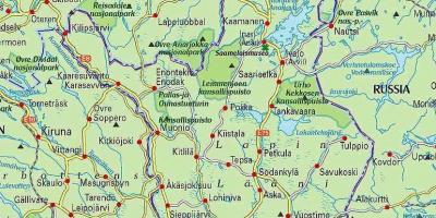 Mapi Finske i laponiji